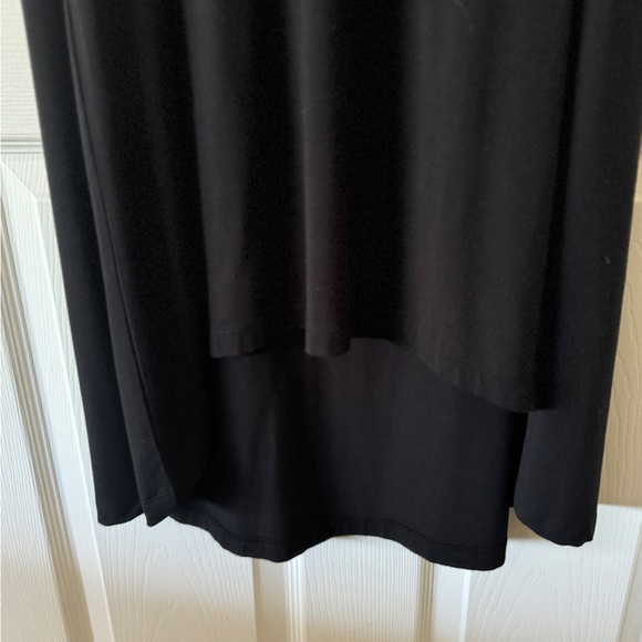 Cynthia Rowley long sleeveless black dress - Picture 3 of 4